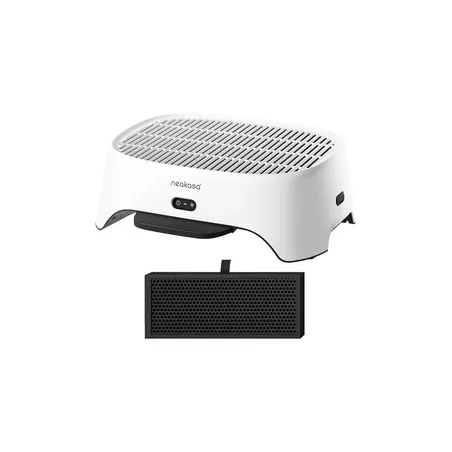 Step for a litter box with the Neakasa AirStep odor absorber